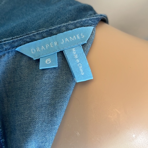 🩵 Draper James Blue Chambray Dress - Picture 8 of 8